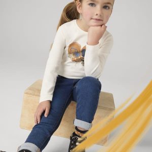 Jegging pitillo básico niña