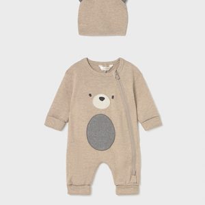 Pelele animalito con gorro recién nacido