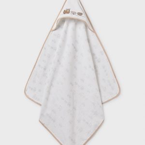 Toalla baño con capucha bebé