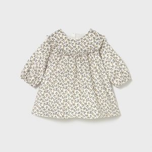 Vestido terciopelo estampado recién nacida